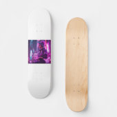 Cyber Girl Skateboard (Vorderseite)