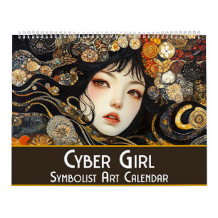 Cyber Girl: Symbolist Art Calendar Kalender