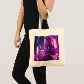 Cyber Girl Tragetasche (Vorderseite (Produkt))