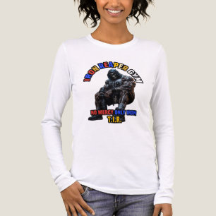Cyber Gorilla Tech Mech Kunst Tri-Blend Shirt