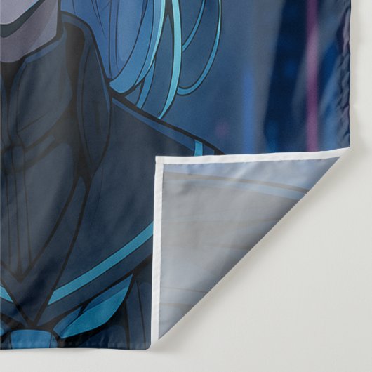 Cyber Guardian: Nova Wandteppich (Detail)