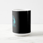 Cyber Guardian Rottweiler Blue Flame - High-Tech O Kaffeetasse (Mittel)
