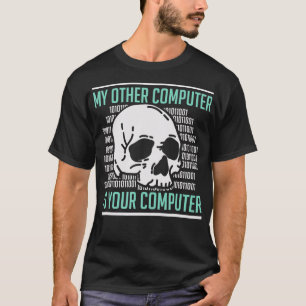 Cyber Hacker Computer Security Experte Cybersecuri T-Shirt
