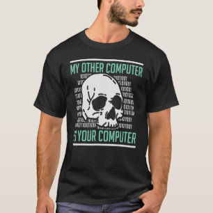 Cyber Hacker Cybersecurity Computer Security Exp T-Shirt