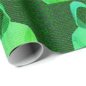 Cyber Hacker - Kampf gegen digitale und Computerkr Geschenkpapier (Rolleneckpunkt)