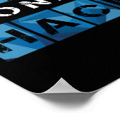 CYBER HACKERS GONNA HACK - Style2 - Typ2 Poster (Ecke)