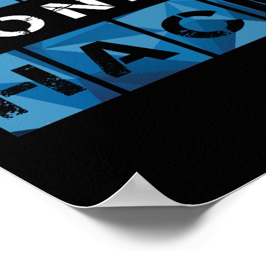 CYBER HACKERS GONNA HACK - Style2 - Typ2 Poster (Ecke)