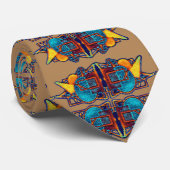 Cyber Heart Krawatte (Gerollt)