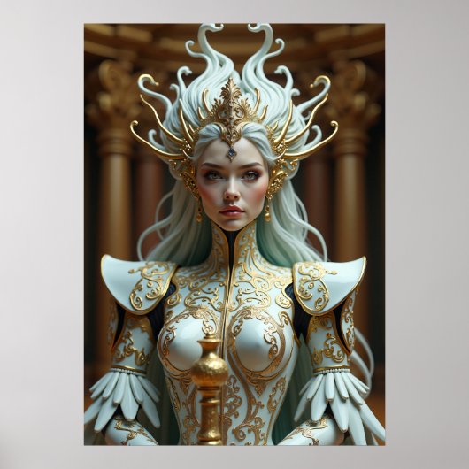 Cyber Hera: Golden Queen Poster (Vorne)