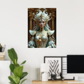 Cyber Hera: Golden Queen Poster (Heimbüro)