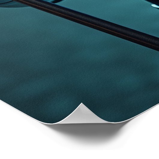 Cyber Hermes: Data Wing Messenger Poster (Ecke)