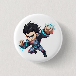 Cyber Hero Anime Fighter – Powerful Chibi Characte Button