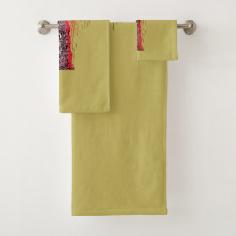 Cyber Human Badhandtuch Set