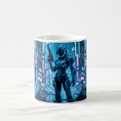 Cyber Hunter - Neon Guardian - neues Trekking Kaffeetasse (Mittel)