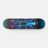 "Cyber-Infiltrator: Hackerlüftung Skateboard (Horizontal)