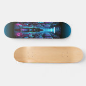 "Cyber-Infiltrator: Hackerlüftung Skateboard (Horizontal)