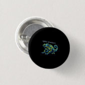 Cyber-Kreatur Button (Vorne & Hinten)