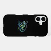 Cyber-Kreatur iPhone 16 Hülle (Rückseite (Horizontal))