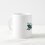 Cyber-Kreatur Kaffeetasse (Vorderseite Links)