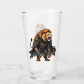 Cyber-Löwe der Ödlande Glas (Rückseite)