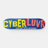 CYBER LUVR JMT 7 3/4" Skateboard Deck (Horizontal)