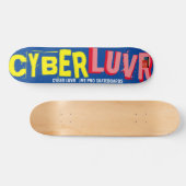 CYBER LUVR JMT 7 3/4" Skateboard Deck (Horizontal)