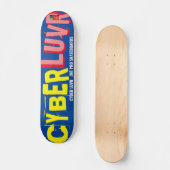 CYBER LUVR JMT 7 3/4" Skateboard Deck (Vorderseite)
