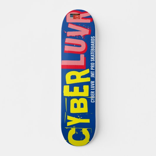 CYBER LUVR JMT 7 3/4" Skateboard Deck (Vorne)