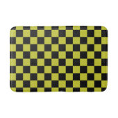 Cyber lyme checkerboard pattern badematte (Vorderseite)
