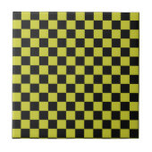 Cyber lyme checkerboard pattern fliese (Vorderseite)