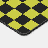 Cyber lyme checkerboard pattern schreibtischunterlage (Ecke)