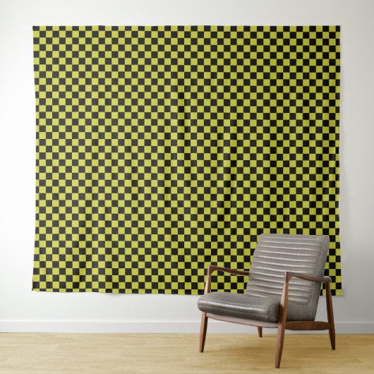 Cyber lyme checkerboard pattern wandteppich (Beispiel (Horizontal))