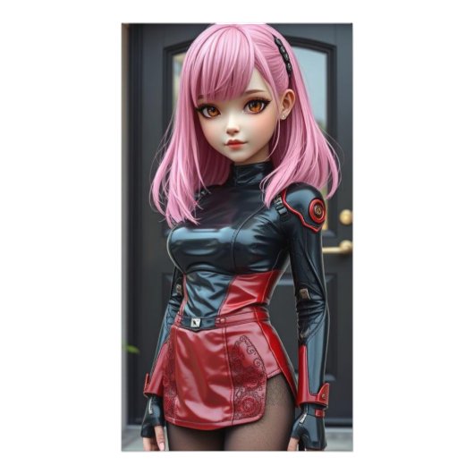 Cyber-Maid Fotodruck (Vorne)