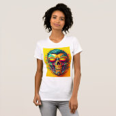 Cyber-Masken T-Shirt (Vorne ganz)
