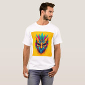 Cyber-Masken T-Shirt (Vorne ganz)