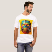 Cyber-Masken T-Shirt (Vorne ganz)