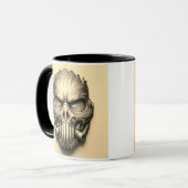 Cyber-Masken Tasse (Vorderseite Links)