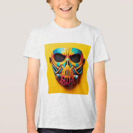 Cyber-Masken Tri-Blend Shirt
