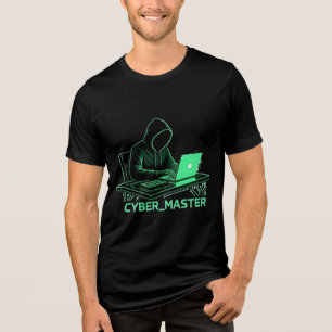 Cyber Master T-Shirt Tri-Blend Shirt