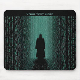 Cyber Matrix Corridor – Digital Realm Mousepad