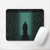 Cyber Matrix Korridor – Digitale Welt Mousepad (Mit Mouse)
