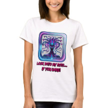 Cyber Medusa Neon - T - Shirt von Frauen