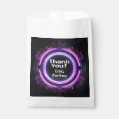 Cyber-Mittelalterliche Fusionshochzeit Geschenktütchen (Vorderseite)