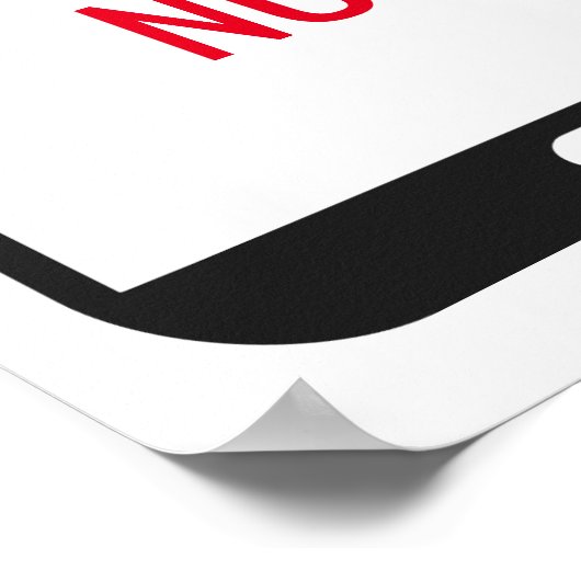 Cyber-Mobbing stoppen Poster (Ecke)