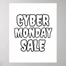 Cyber Monday Sale Poster, Großhandel Poster
