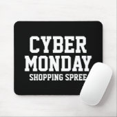 Cyber Monday Shopping-Tour benutzerdefinierte Maus Mousepad (Mit Mouse)