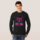 Cyber Moneky DJ Rave Music Festival T-Shirt (Vorne ganz)