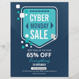 Cyber-Montag-Flyer Flyer
