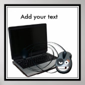 Cyber Montag - Ihre Nachricht hinzufügen Poster (Vorne)