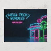 Cyber Montag Postkarte (Vorderseite)